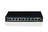 Купить LPOE-802-S Коммутатор 8 POE + 2UpLink в Великом Новгороде