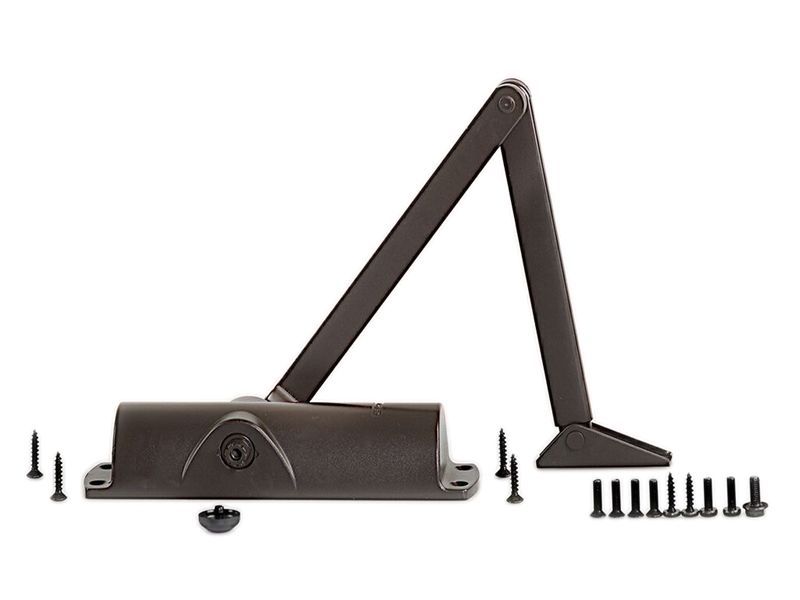 Купить Доводчик дверной, рычажная тяга (коричневый) TS 1000 C в Великом Новгороде